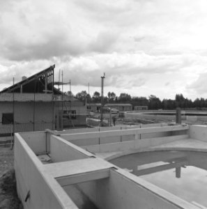 Rioolwaterzuiveringsinstallaties, aanbouw, Utrecht, Bestanddeelnr 167-0033