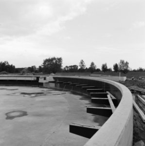 Rioolwaterzuiveringsinstallaties, aanbouw, Utrecht, Bestanddeelnr 167-0025