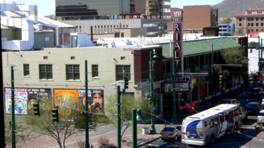 Rialto block (Tucson, Arizona) from NE 1