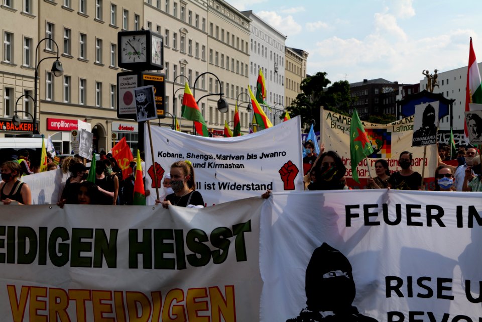 Rise up 4 the revolution demonstration Berlin 2020-07-19 10