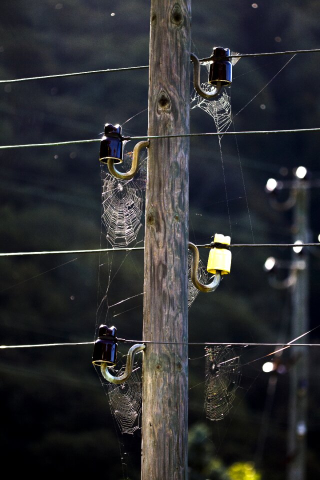 Web strommast power line