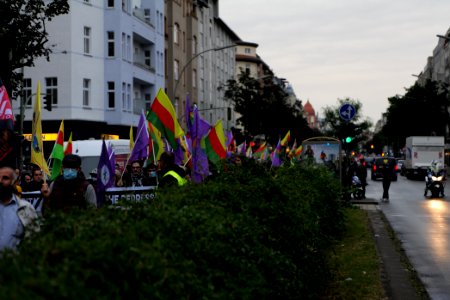 Riseup4Rojava demonstration Berlin 2020-06-20 38