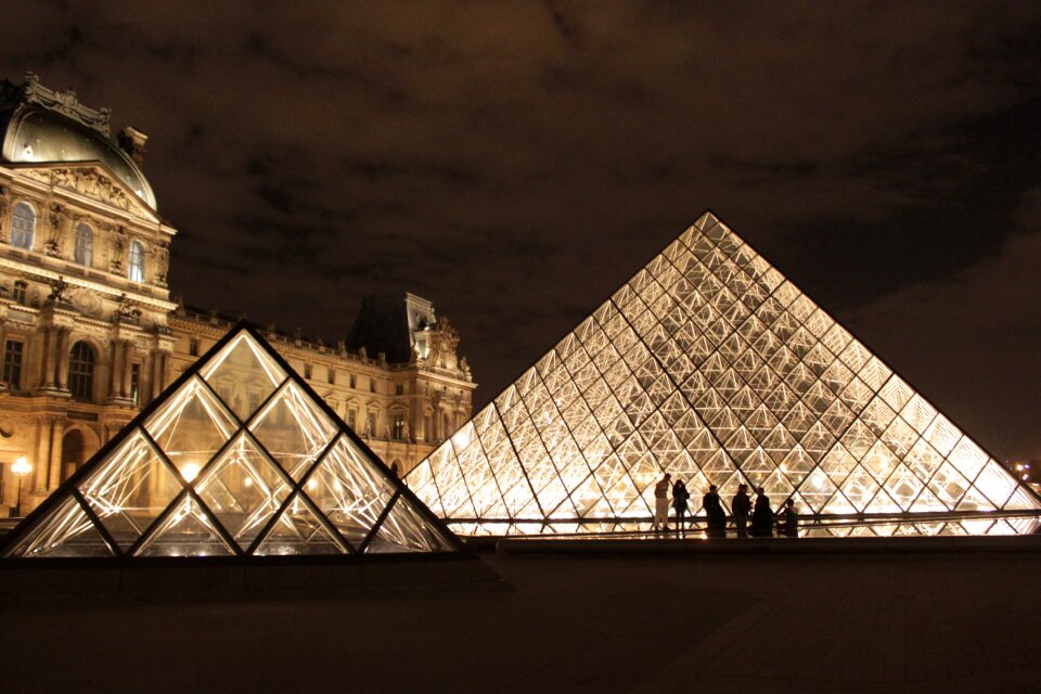 Paris france the louvre