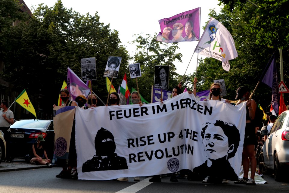 Rise up 4 the revolution demonstration Berlin 2020-07-19 58
