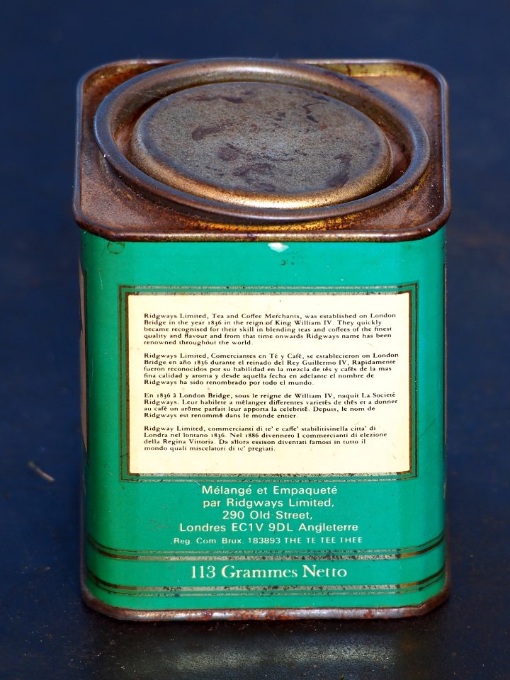 Ridgways Assam Tea tin pic3