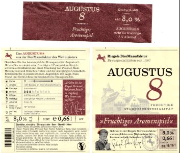 Riegele Biermanufaktur - Augustus 8