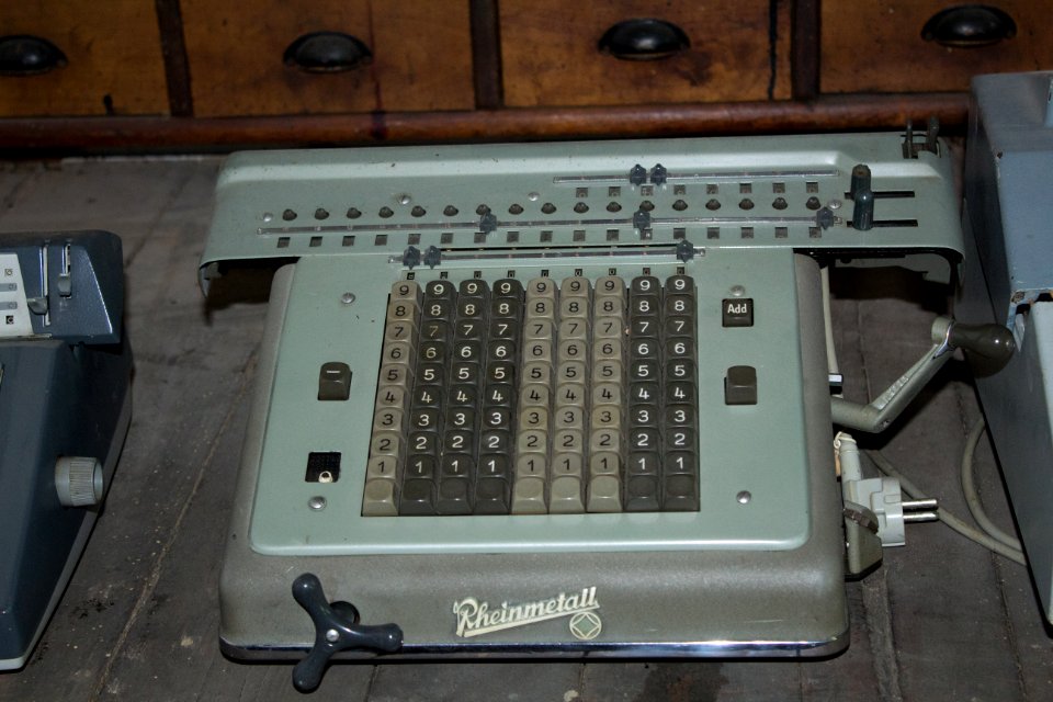 Rheinmetall D IIc - Rechenmachine - Alte Mühle Proschim
