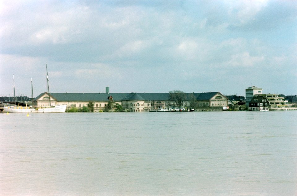 Rheinhochwasser Mainz 1988-04 A007