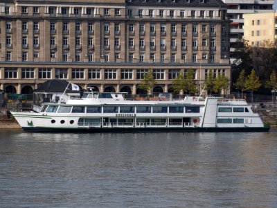 Rheingold, ENI 04306590 on the Rhine river at Koblenz, pic1