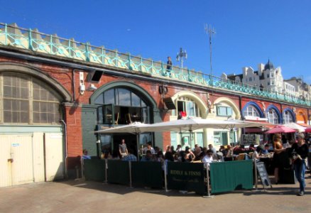 Riddle and Finns Bar, King's Road Arches, Brighton (September 2015)