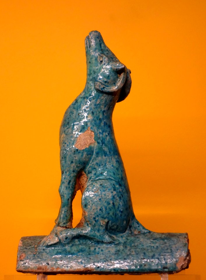 Ridge tile 08, China, Ming and Qing dynasty, 17th-18th century, glazed earthenware - Royal Ontario Museum - DSC03618
