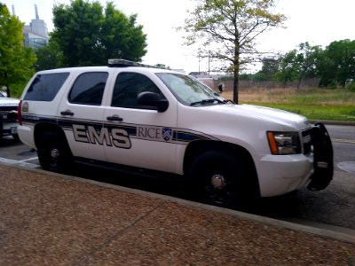 Rice University EMS vehicle