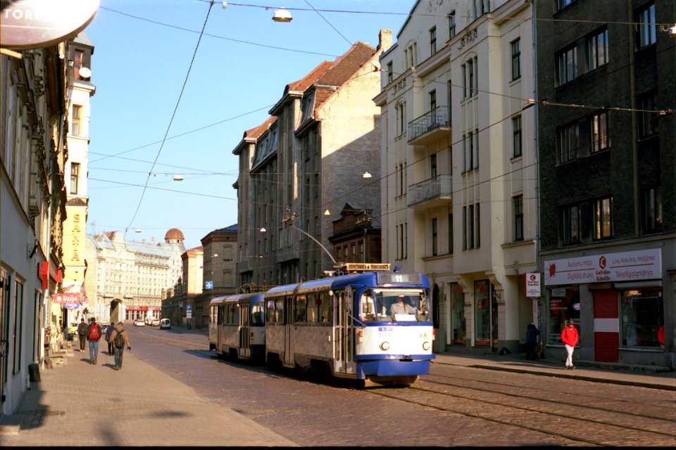 Riga tram 51591 2020-03 Tatra T3 Matisa street