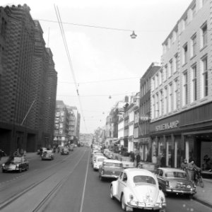 Rijvorming in Vijzelstraat, Bestanddeelnr 916-2372