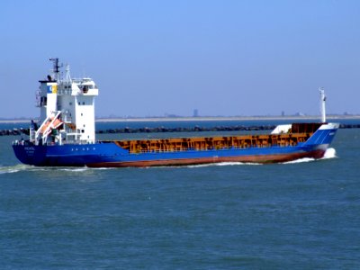 Rheintal p3 approaching Port of Rotterdam 04-Aug-2007