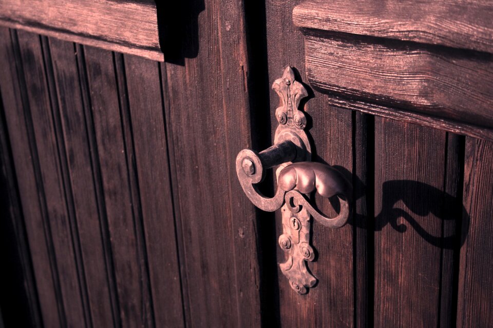 Wooden shadow sepia