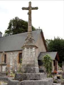 Ricarville (Seine-Mar.) croix de cimetière