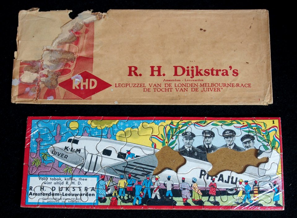 RHD tabak, koffie en thee, puzzel van De Uiver, foto 2