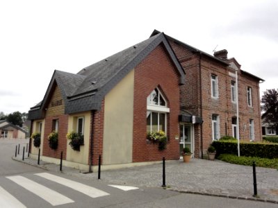 Ricarville (Seine-Mar.) mairie et ancienne école