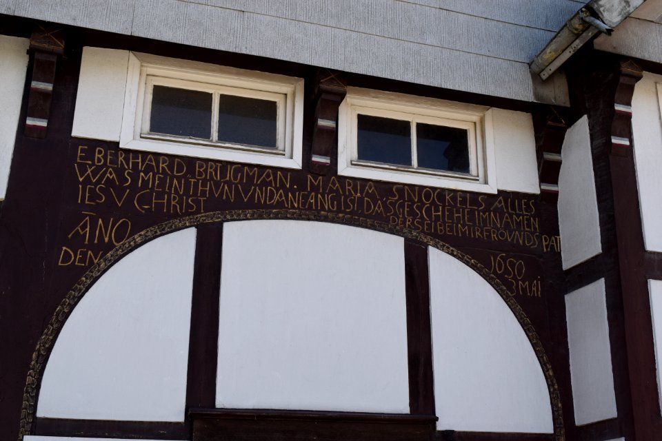 Rheda - Widumstraße 3 - Inschrift