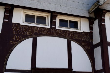 Rheda - Widumstraße 3 - Inschrift