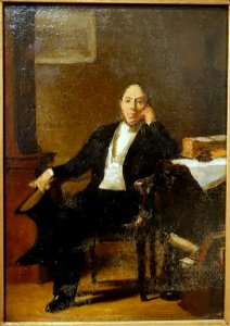 Ricardo Clamouse Brown by Augusto Roquemont, c. 1852, oil on paper - Museu Nacional de Soares dos Reis - Porto, Portugal - DSC00643