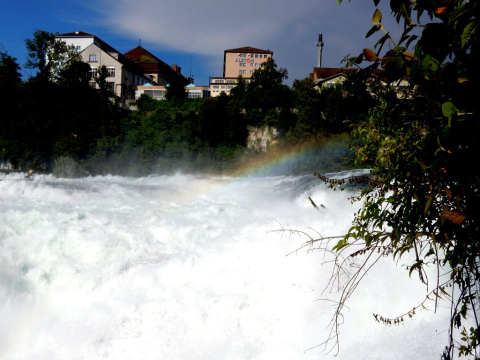 Rheinfall Regenbogen über (165970027)
