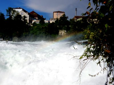 Rheinfall Regenbogen über (165970027)