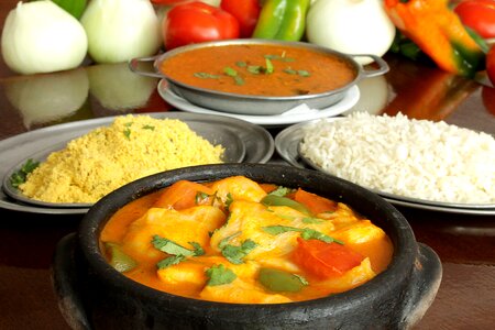 Brasileira fish pirão