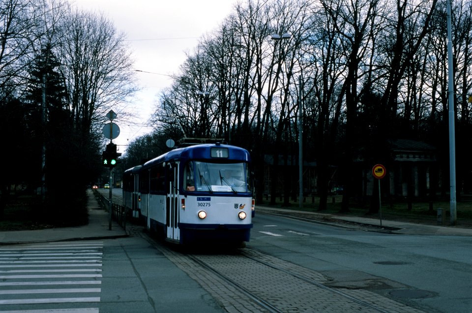 Riga tram 30275 2020-03 Tatra T3 Miera street