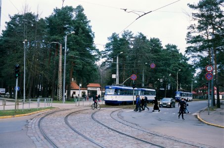 Riga tram 51057 2020-03 Tatra T3 Mezapark