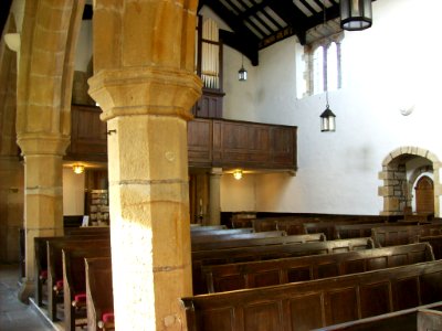 Ribchester, nave from south aisle