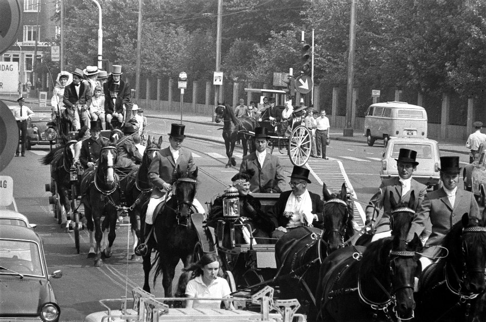 Rijtuigdag in Amsterdam overzicht, Bestanddeelnr 923-6091
