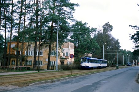 Riga tram 2020-03 Tatra T3 Mežaparks