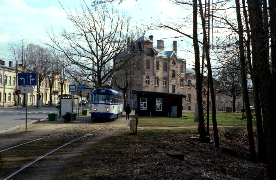Riga tram Bišumuiža loop 2020-03