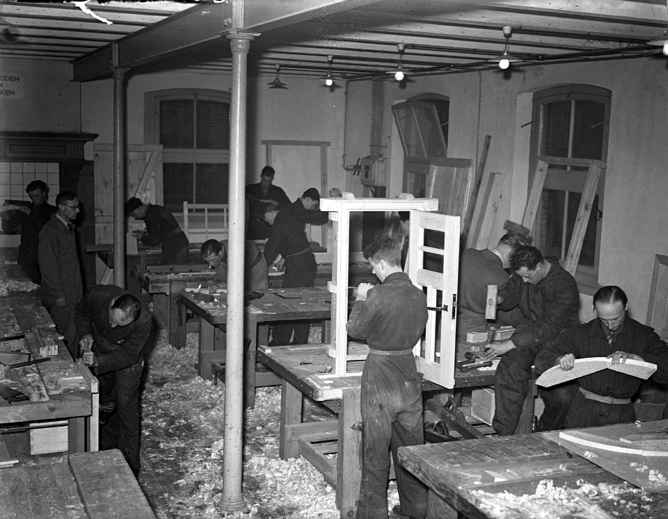 Rijkswerkplaatsen, houtbewerking, Bestanddeelnr 902-6418