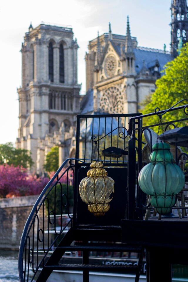 Summer lamps notre-dame