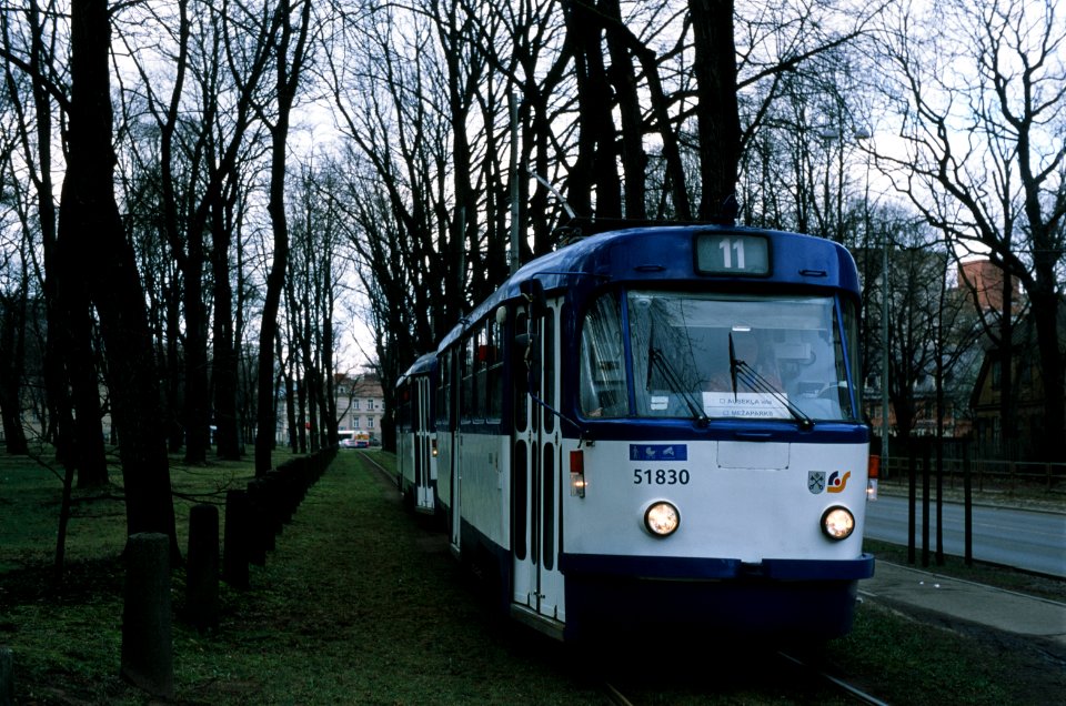 Riga tram 51830 2020-03 Tatra T3 Miera street