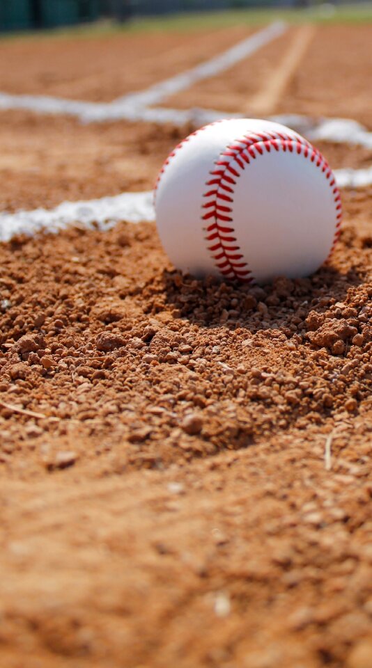 Baseball ball gravel