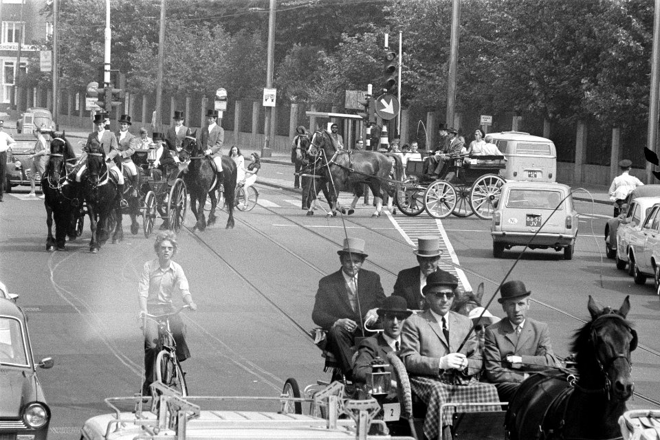 Rijtuigdag in Amsterdam overzicht, Bestanddeelnr 923-6092
