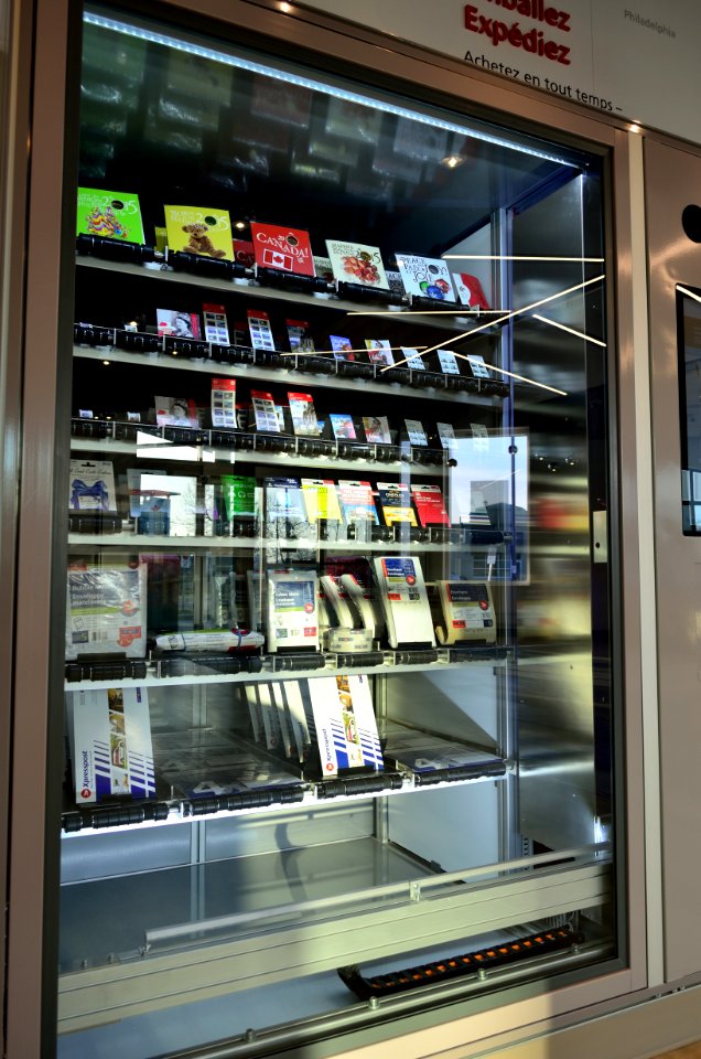 RichmondHillDriveThruParcelCentreVendingMachine