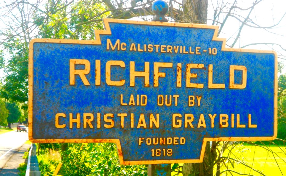 Richfield PA Keystone Marker