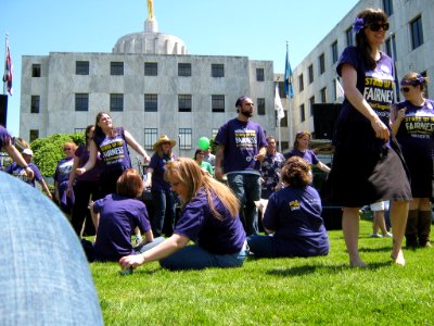 Rickroll Dance May 20 2011 Union Rally