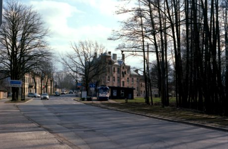 Riga tram Bišumuiža loop 2020-03 2 photo