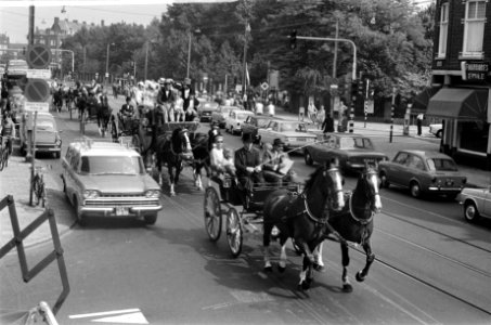 Rijtuigdag in Amsterdam overzicht, Bestanddeelnr 923-6093