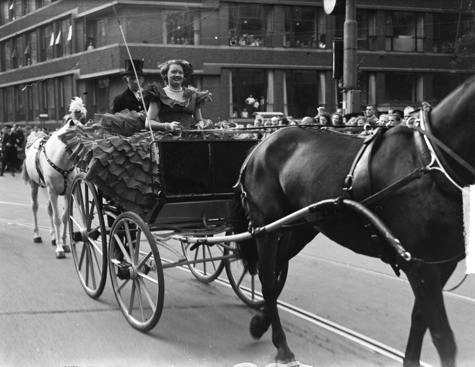 Rijtuig met paarden, Bestanddeelnr 903-5538