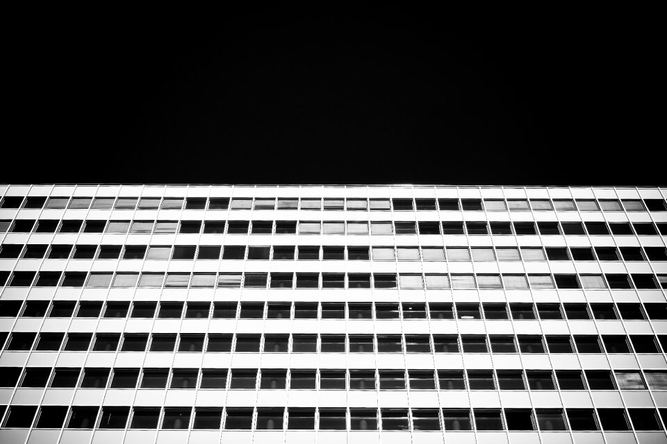 Skyscraper facade skyscrapers