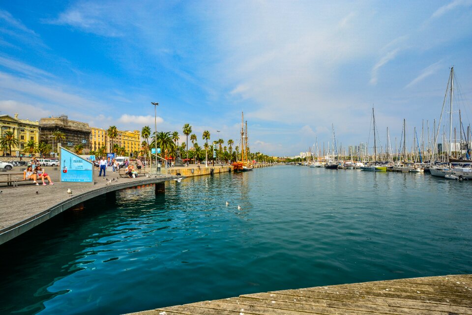Sea mediterranean coastal
