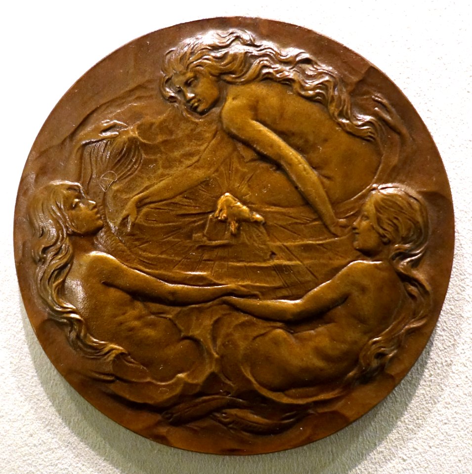Richard Wagner, Rheingold, by Paul Sturm, 1904 - Bode-Museum - DSC02854