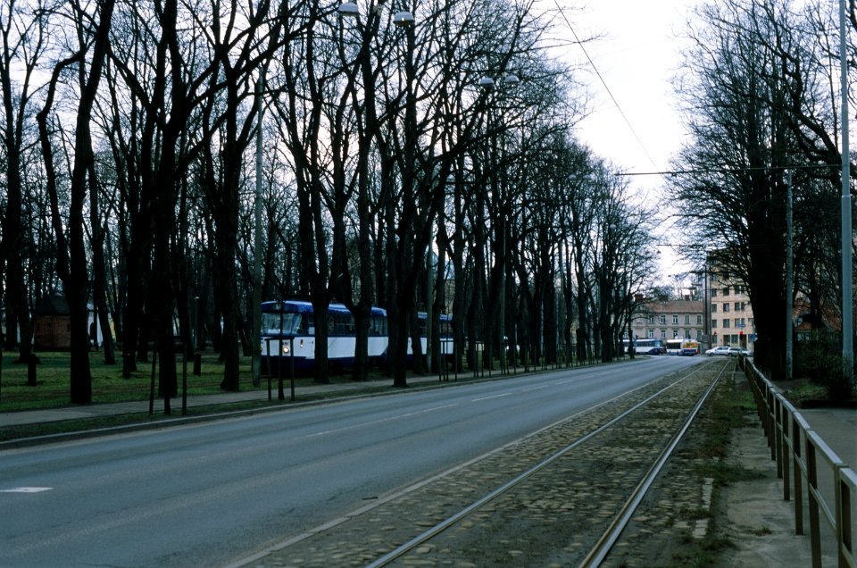 Riga tram 2020-03 Tatra T3 Miera street 2